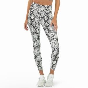 Balance Athletica The Ascend Leggings Python Snake Print Leggings Size S Women’s